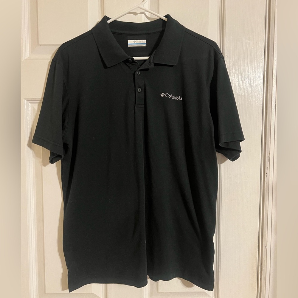 Columbia Men's Classic Black Polo